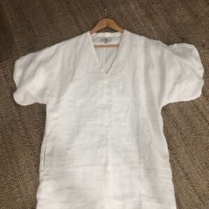 Banana Republic White Mini Dress